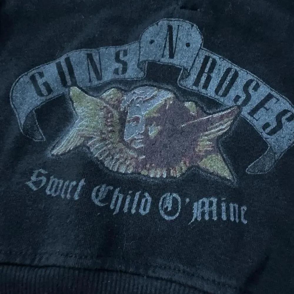 Guns n roses black hoodie